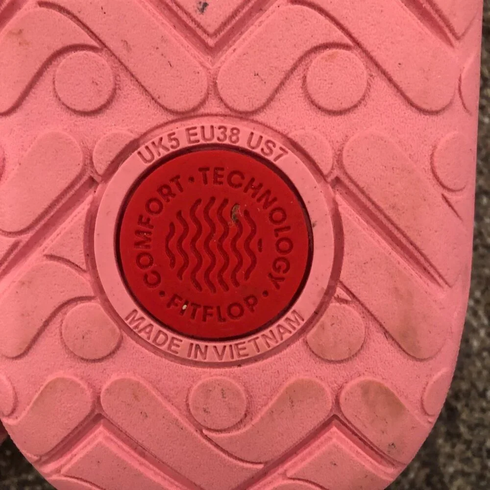 Fitflop RELIEFF Recovery Sandals, Pink Perfect Size Wms 7 - Picture 6 of 6